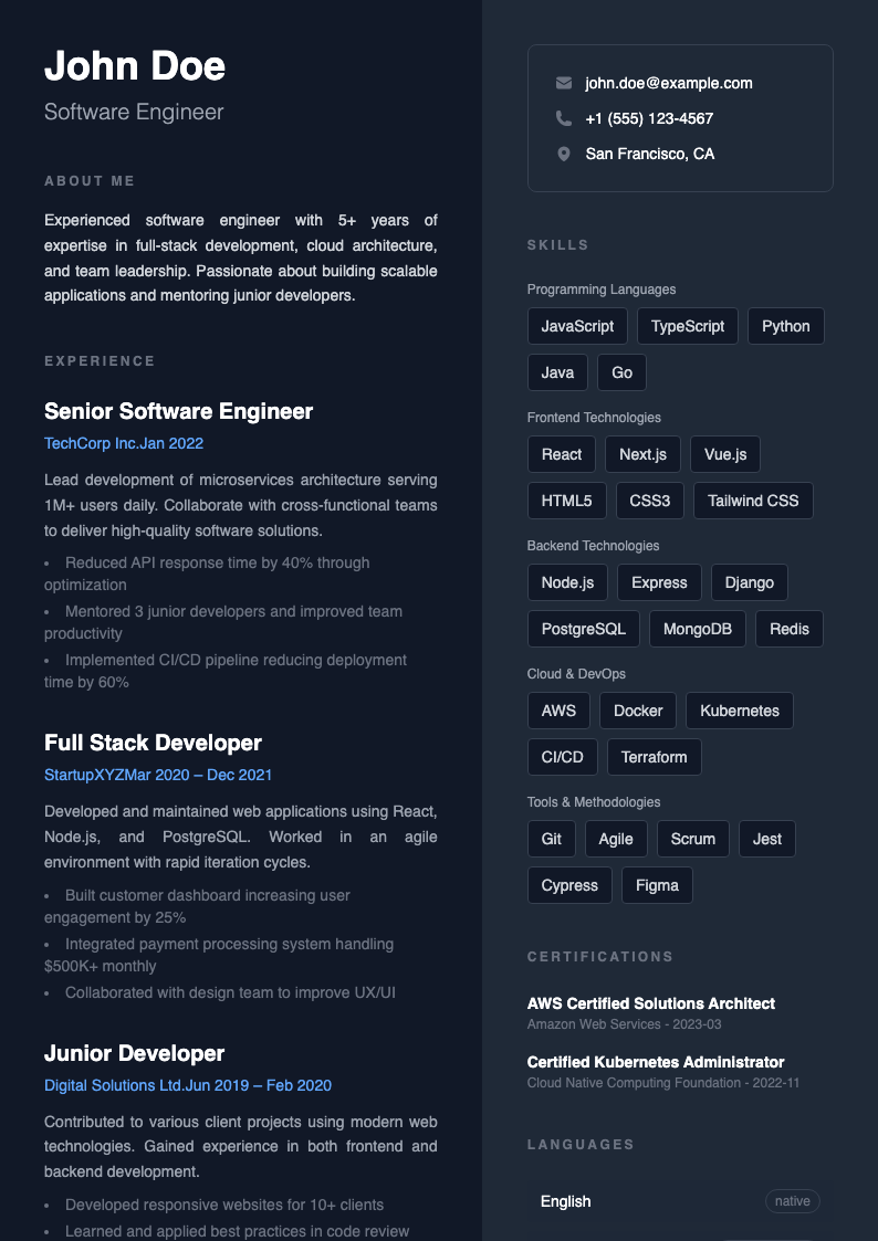 Tech Modern